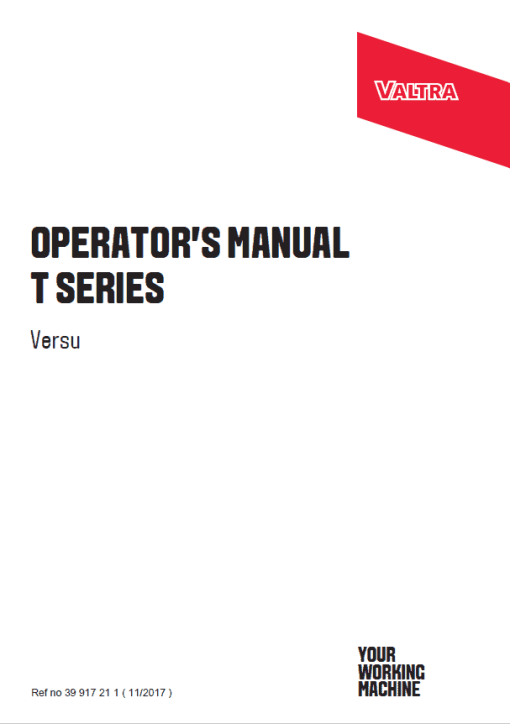 Valtra T154 V 1A7, T194 V 1A7, T234 V 1A7 Tractors (Stage III A) Service Repair Manual - Image 2