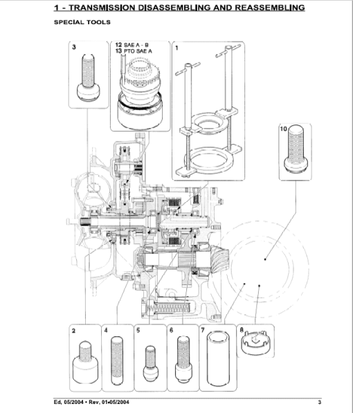 Om Pimespo Transmission TXL 30/S Workshop Manual - Image 2