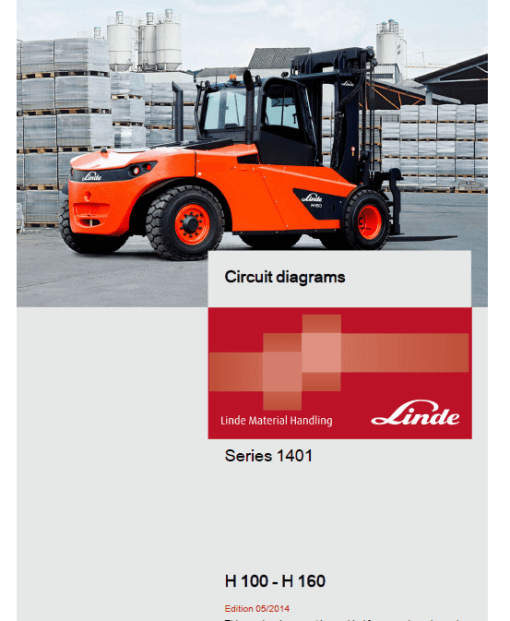 Linde Series 1401 IC-Truck Series: H100, H120, H140, H150, H160 Repair Service Manual - Image 2