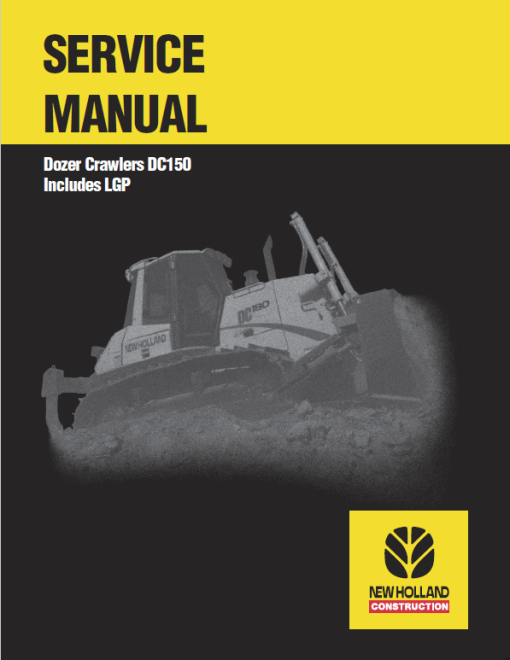 New Holland DC150 Crawler Dozer Service Manual