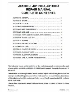 Repair Manual, Service Manual, Workshop Manual