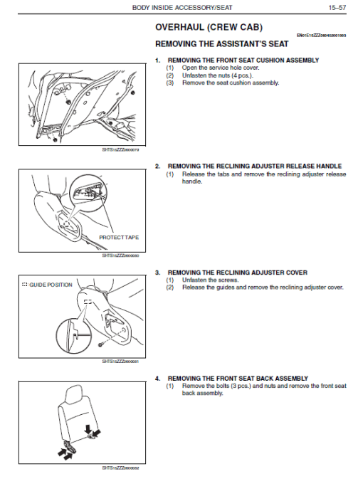 Hino Truck 2018 COE HEV Service Manual - Image 5