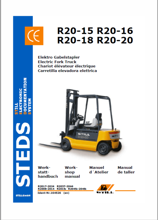 Still Electric Fork Truck R20: R20-15, R20-16, R20-17, R20-20 Repair Workshop Manual - Image 5