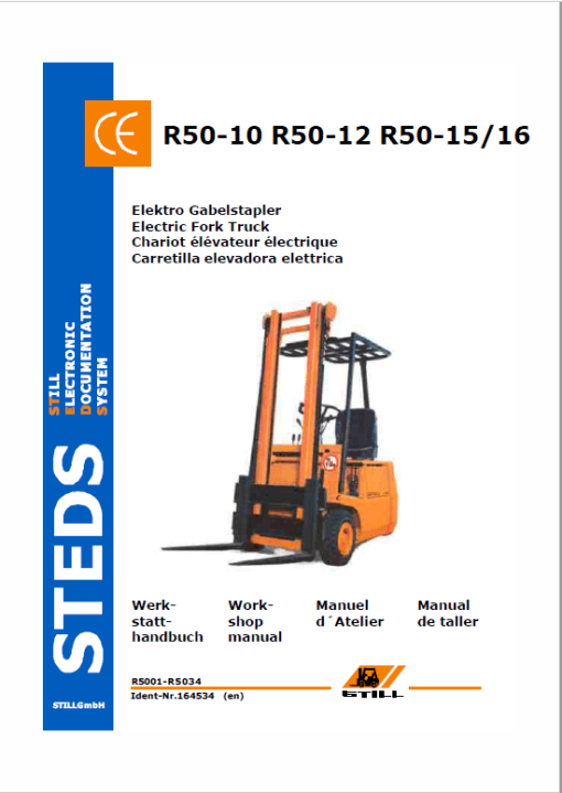 Still Electric Fork Truck R50: R50-10, R50-12, R50-15 Repair Circuit Workshop Manual - Image 2