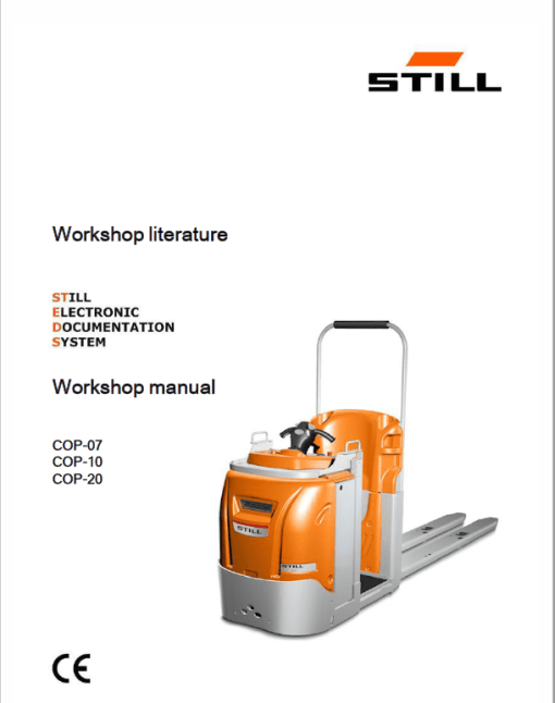 Still COP-20, COP-H10, COP-LH10, CS20, CS10M, CS16S, CS30Z, EGU-S, EGU, EGV Repair Manual - Image 12