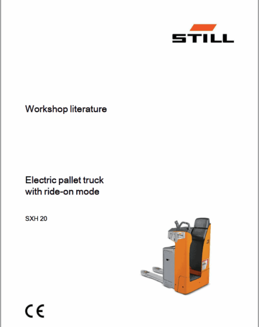 Still SXD-20 and SXH-20 Pallet Truck Workshop Circuit Repair Manual - Image 2