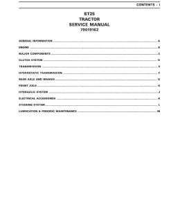 Repair Manual, Service Manual, Workshop Manual