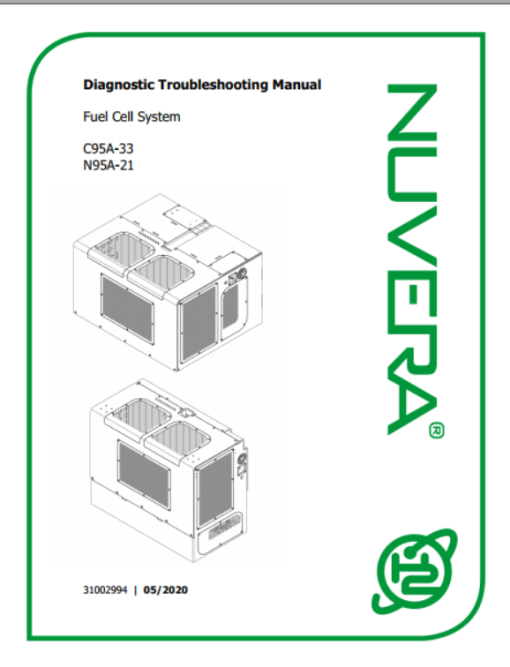 Nuvera C95A-33 Fuel Cell System A2D1 Series Repair Manual