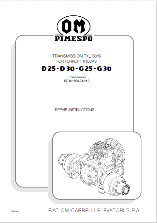 OM PIMESPO FIAT - D15, D18, D20, D23, G15, G18, G20, G23, G30 Engine Repair Manual - Image 7