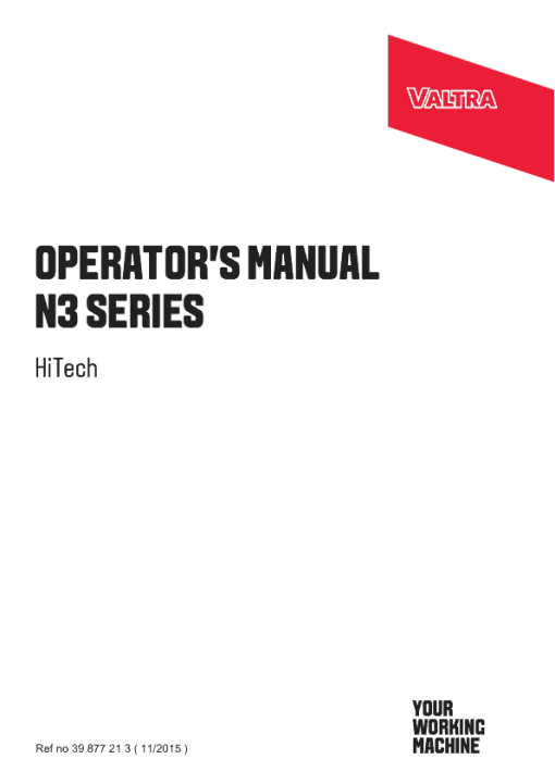 Valtra N93H5, N103H5 Tractor Service Repair Manual - Image 2