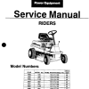 Repair Manual, Service Manual, Workshop Manual