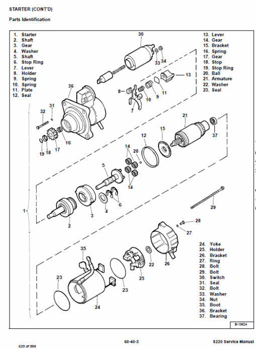 Bobcat S220 Skid-Steer Loader Service Manual - Image 6