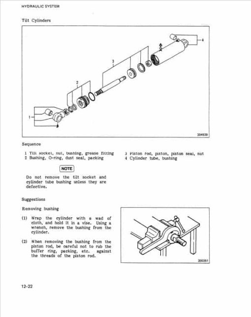 Mitsubishi FG10, FG14, FG15, FG18 Forklift Service Manual - Image 4