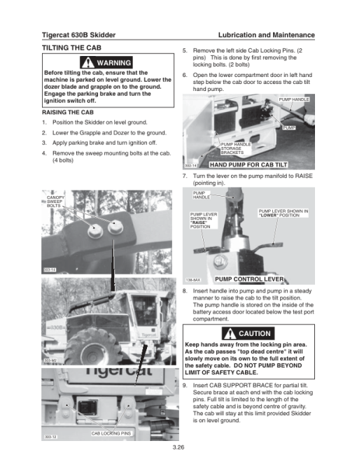 Tigercat 630B Skidder Repair Service Manual (6301001 – 6301999) - Image 5