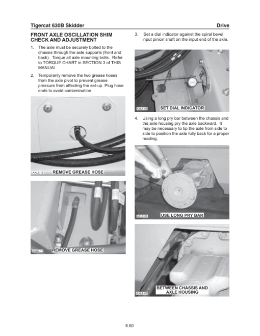 Tigercat 630B Skidder Repair Service Manual (6301001 – 6301999) - Image 3