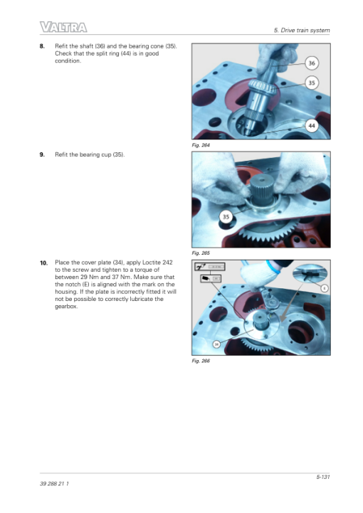 Valtra A104 H1 C7, A114 H1 C7, A124 H1 C7, A134 H1 C7 Tractors Repair Manual - Image 4