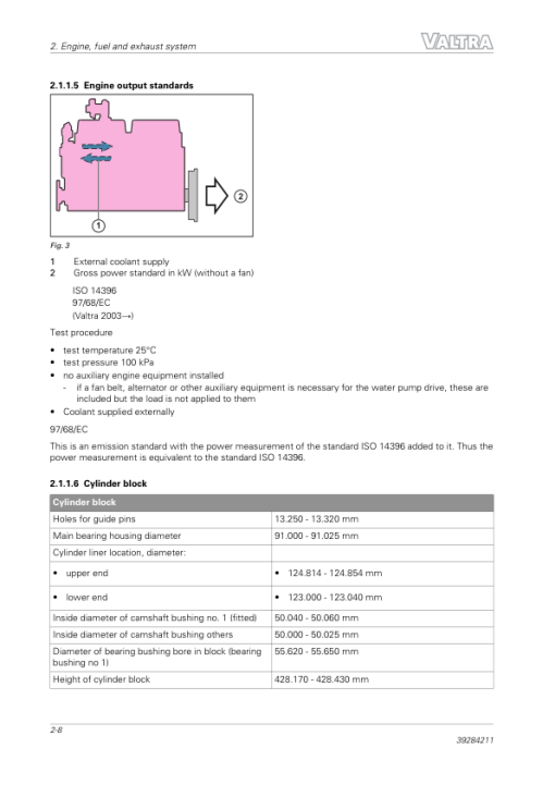 Valtra A74 H 1C7 Tractor Service Repair Manual - Image 2