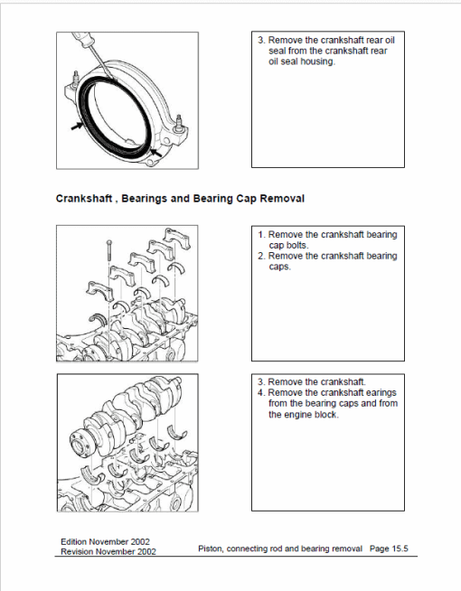 OM Pimespo Engine 3.0L For Forklift Trucks Repair Rules Manual - Image 2