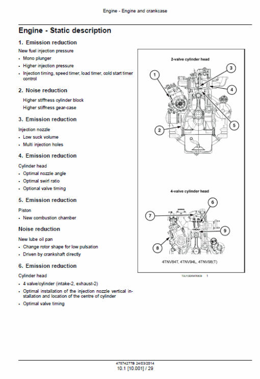 New Holland E45B SR, E50B SR, E55B Mini Excavator Service Manual - Image 3