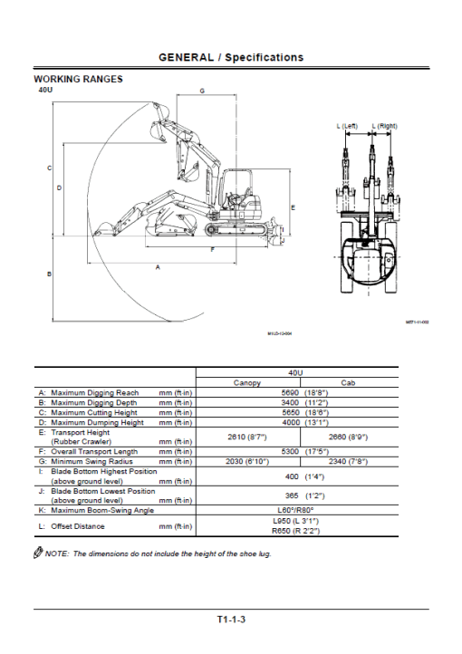 Hitachi ZX40U, ZX50U Excavator Technical Repair Manual - Image 2