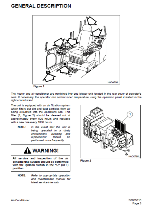 Daewoo Solar S130LC-V Excavator Service Manual - Image 2