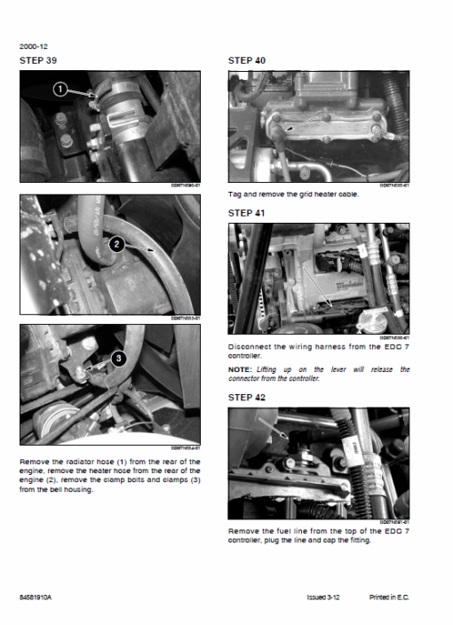 New Holland W110C Tier 4 Wheel Loader Service Manual - Image 2