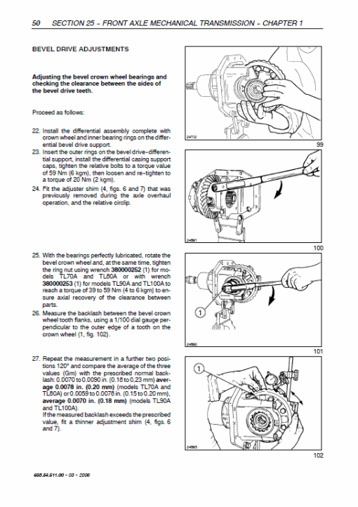 New Holland TL70A, TL80A, TL90A, TL100A Tractor Service Manual - Image 2