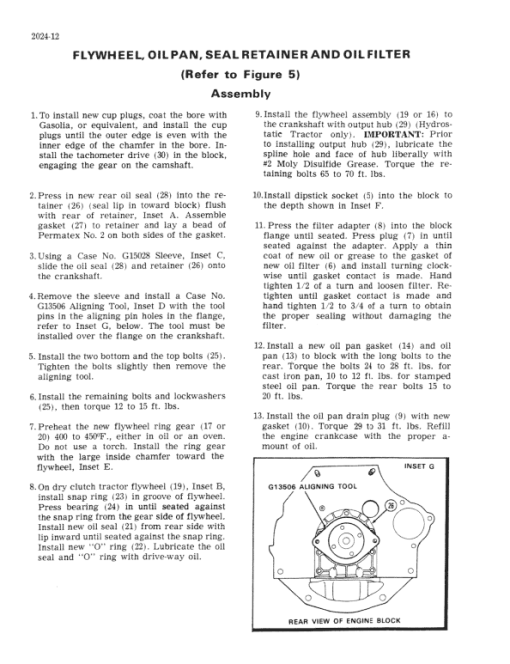 Case 500, W5, W5A Loader Service Manual - Image 2