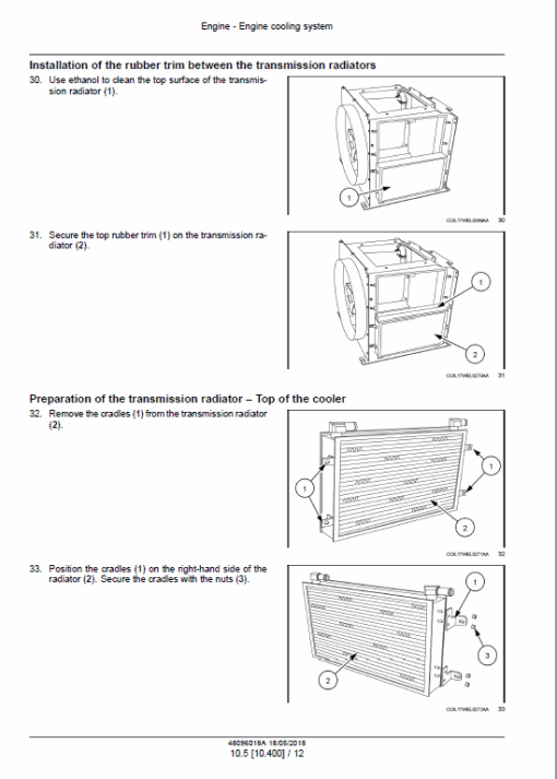 Case W20F Wheel Loader Service Manual - Image 2