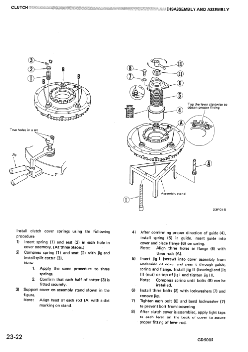 Komatsu GD500R-1 Motor Grader Service Manual - Image 2