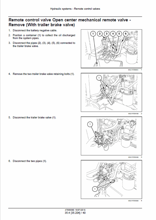 New Holland T4.75LP, T4.85LP, T4.95LP, T4.105LP Tractor Service Manual - Image 2