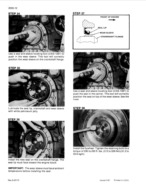 Case 780B Loader Backhoe Service Manual - Image 2