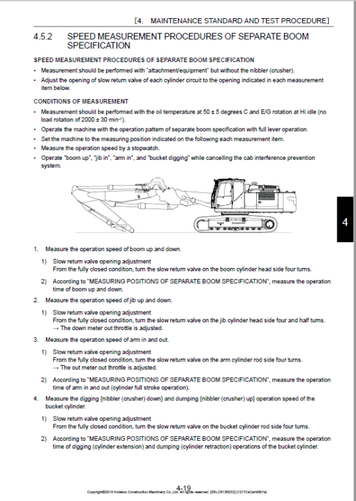 Kobelco SK350DLC, 400DLC, SK550DLC Demolition Machine Repair Manual - Image 2