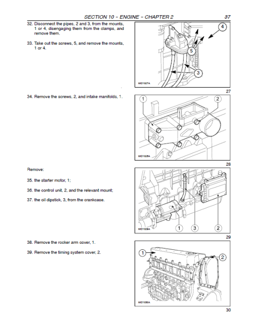 New Holland FX30, FX40, FX50, FX60 Forage Harvesters Service Manual - Image 2