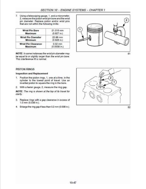 Case DX18E, DX22E, DX24E, DX25E Tractor Service Manual - Image 2