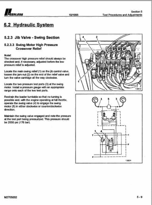 Peerless 2170B, 2770 Loader Service Repair Manual (CB1066-CE1313, 961314 and Up) - Image 2