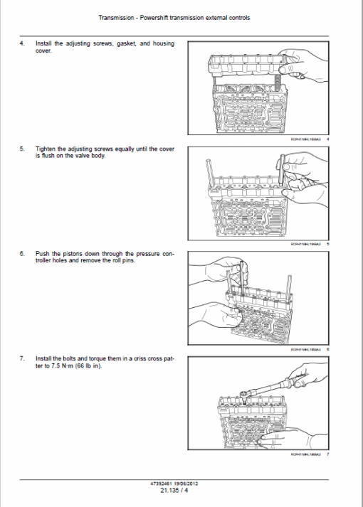 Case 1021F, 1121F Wheel Loader Service Manual - Image 3