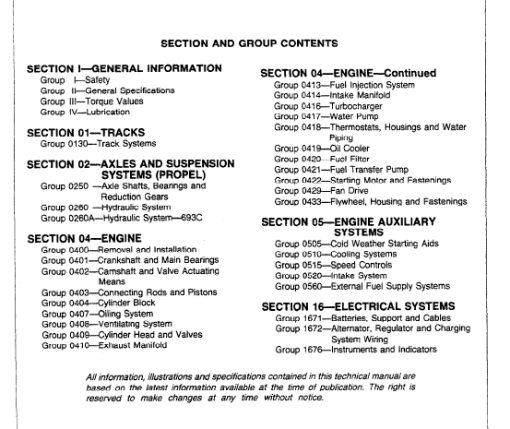 John Deere 690C, 693C Excavator Repair Technical Manual - Image 3