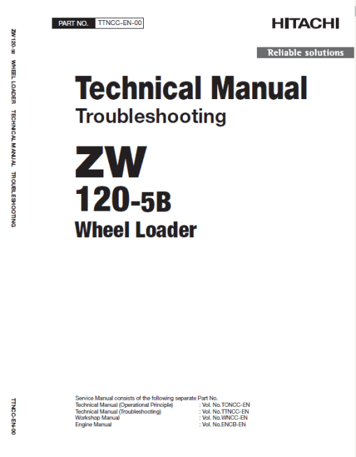 Hitachi ZW120-5B Wheel Loader Service Repair Manual - Image 2