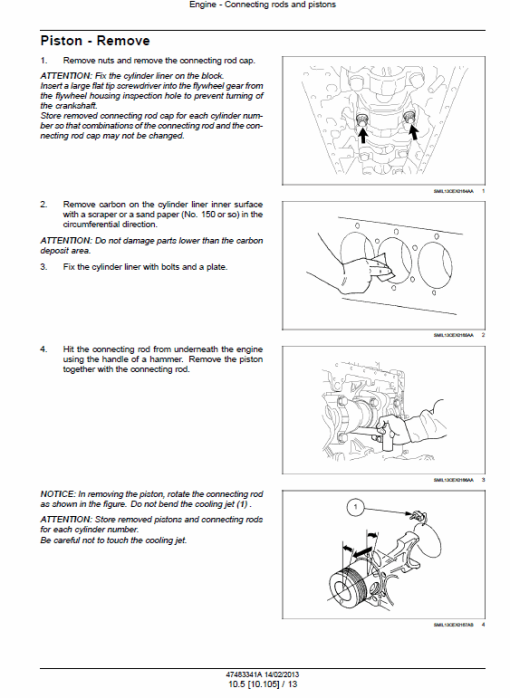 New Holland E485C Crawler Excavator Service Manual - Image 2