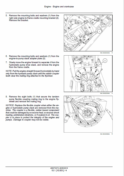 New Holland D180C Crawler Dozer Service Manual - Image 2