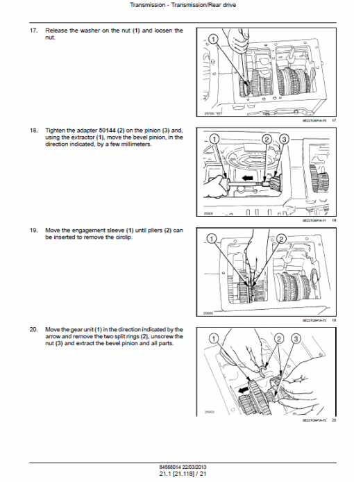 New Holland T5.95, T5.105, T5.115 Tractor Service Manual - Image 2