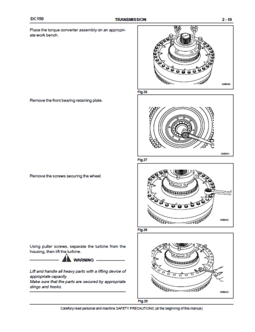 New Holland DC150 Crawler Dozer Service Manual - Image 2