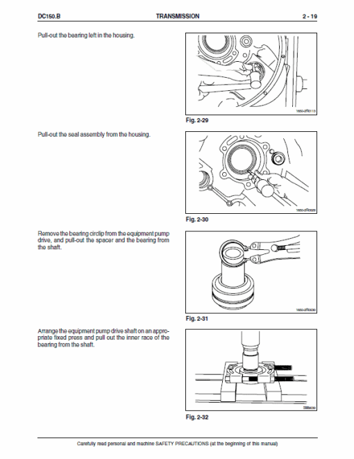 New Holland DC150.B Tier 2 Crawler Dozer Service Manual - Image 2