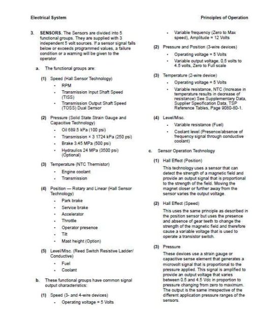 Hyster H2.0FT, H2.5FT, H3.0FT, H3.5FT Forklift Truck Repair Service Manual ( S.N L177) - Image 4