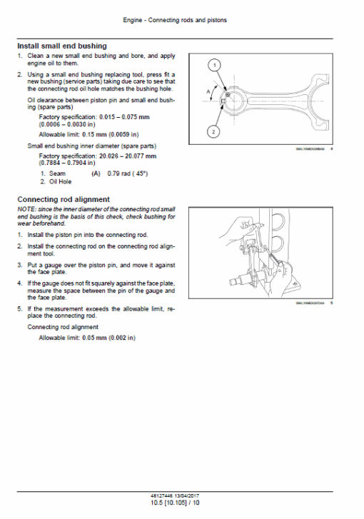 New Holland E17C Mini Excavator Service Manual - Image 2