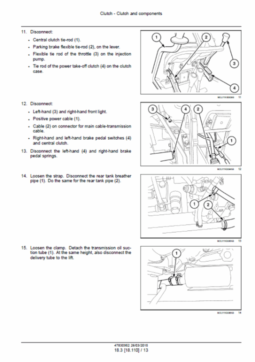 New Holland TK4020F, TK4020V, TK4030, TK4040, TK4040M Tractor Manual - Image 2