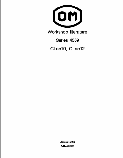 OM PIMESPO TL Series 4520 , CL Series 4521 and Series 4559 Workshop Repair Manual - Image 3