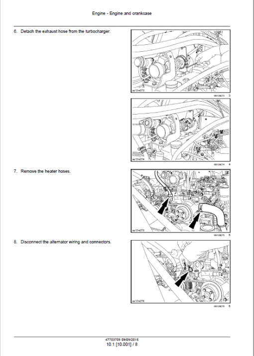 Case DV210 Vibratory Roller Service Manual - Image 2