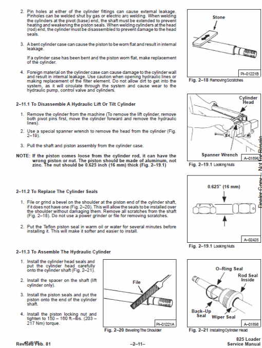 Bobcat 825 Skid-Steer Loader Service Manual - Image 2